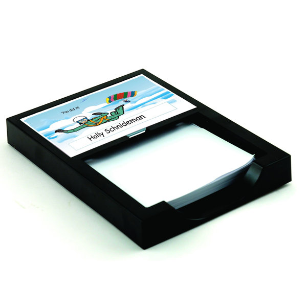 Printed Perfection Personalized Convenience Store Male Memo Holder with